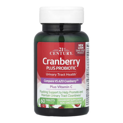 Журавлина з пробіотиком, Cranberry + Probiotic - 60 tabs