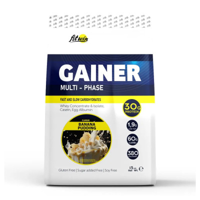 Gainer - 1500g Banana Pudding Gainer - 1500g Banana Pudding