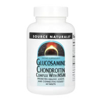 Комплекс глюкозаміну, хондроїтину та МСМ, Glucosamine Chondroitin Complex with MSM - 60 tabs