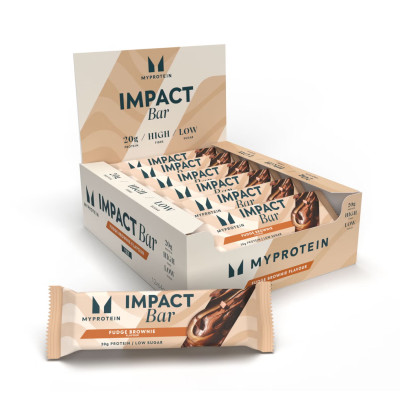 Impact Bar - 12x64g Fudge Brownie (До 06.26) Impact Bar - 12x64g Fudge Brownie (До 06.26)