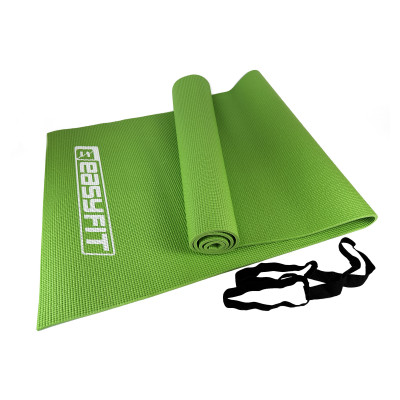 Килимок для йоги та фітнесу EasyFit ПВХ (PVC) Салатовий Килимок для йоги та фітнесу EasyFit ПВХ (PVC) Салатовий