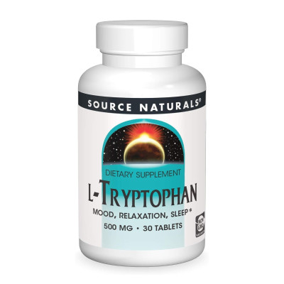 Л-триптофан, L-Tryptophan 500 mg - 30 tabs