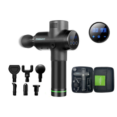 Перкусійний масажер EasyFit Percussio для тіла з 6 насадками