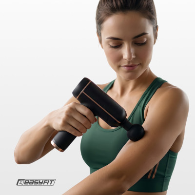 Масажний пістолет EasyFit Impact для тіла з 4 насадками
