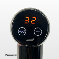 Масажний пістолет EasyFit Impact для тіла з 4 насадками