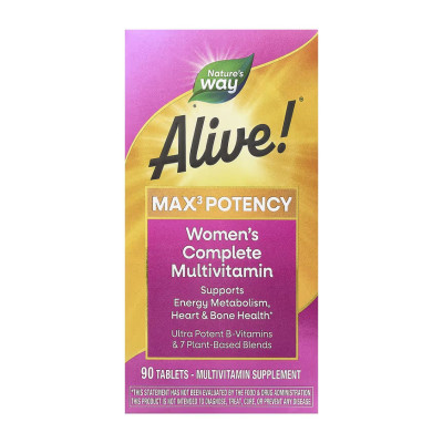 Мультивітаміни для жінок, Max3 Women's - 90 tabs Мультивітаміни для жінок, Max3 Women's - 90 tabs