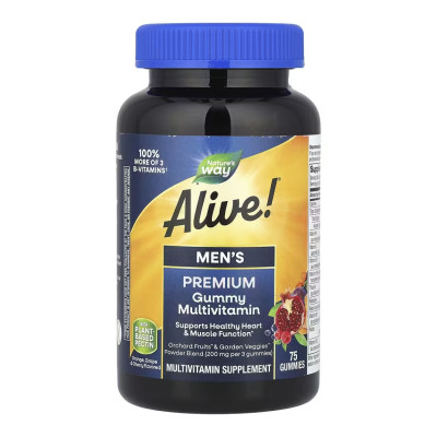 Men's Premium Multivitamin - 75 gummies (Злиплися капсули+ до 05.26)