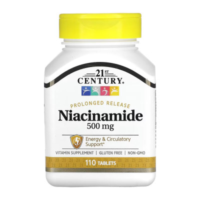Niacinamide 500 mg - 110 tabs Niacinamide 500 mg - 110 tabs