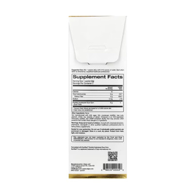 Пребіотична клітковина, Prebiotic Fiber - 3 packets Unflavored