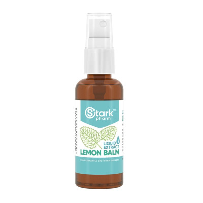 Спрей меліси, Stark Lemon Balm Liquid Extract - 50ml Спрей меліси, Stark Lemon Balm Liquid Extract - 50ml