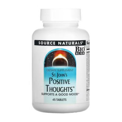 Комплекс із екстрактом звіробою, St. John's Positive Thoughts™ - 45 tabs