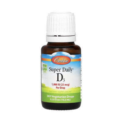 Super Daily D3 1000IU - 10.3 mL