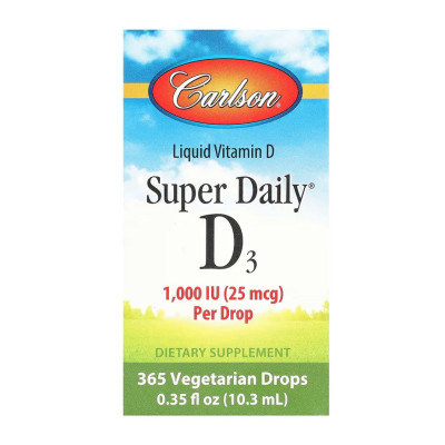 Super Daily D3 1000IU - 10.3 mL Super Daily D3 1000IU - 10.3 mL