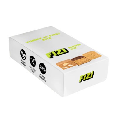 Протеїнові батончики, FIZI Protein Box - 10x45g