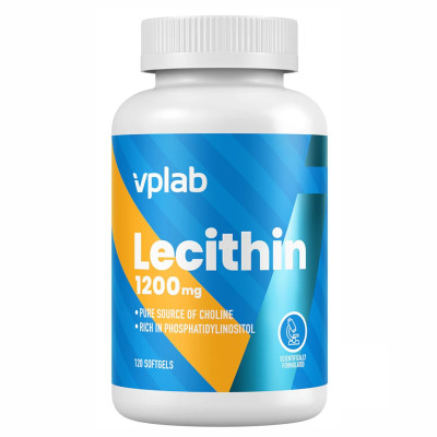 Лецитин, Lecithin 1200 mg - 120 Softgels
