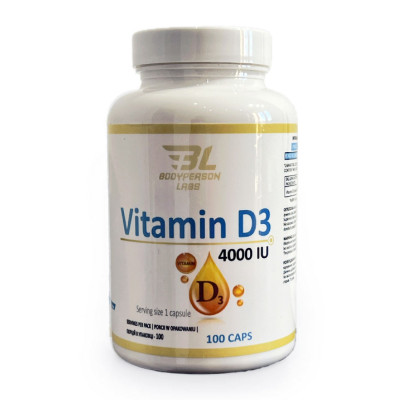 Вітамін Д3, Vitamin D3 4000iu - 100 caps