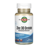 Цинк Оротат 30 мг, Zinc 30 Orotate Sustained Release - 90 tabs