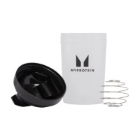 Шейкер, Plastic Shaker - 600ml Clear Black