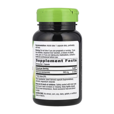Niacinamide 500 mg - 100 caps