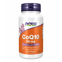 Коензим Q10 з вітаміном Е, CoQ10 50mg + Vit E - 100 sgels