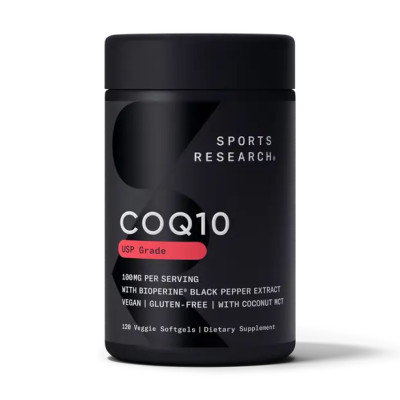 Коензим Q10, CoQ10 100mg - 120 veg softgels