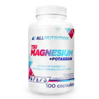 Магній з калієм та вітаміном Б6, TRI Magnesium Potasium - 100caps