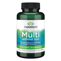 Мультивітаміни без заліза, Multi whith out Iron Century Formula - 130tabs