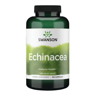 Ехінацея для зміцнення імунітету, Echinacea 400 mg - 180 Caps