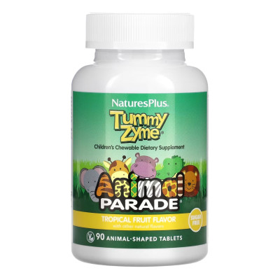 Комплекс для Покращення Травлення для Дітей, Tummy Zyme Chewable - 90 tabs Комплекс для Покращення Травлення для Дітей, Tummy Zyme Chewable - 90 tabs