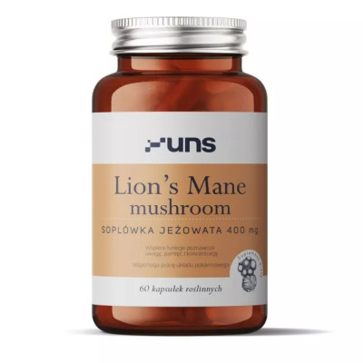 lion's Mane Mushroom - 60 veg caps lion's Mane Mushroom - 60 veg caps