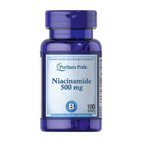 Ніацинамід, Niacinamide 500 mg - 100 tabs