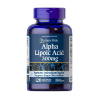 Альфа-ліпоєва кислота, Alpha Lipoic Acid 300 mg - 120 softgels