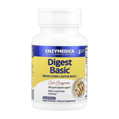 Ферменти для травлення, Digest Basic - 30 caps