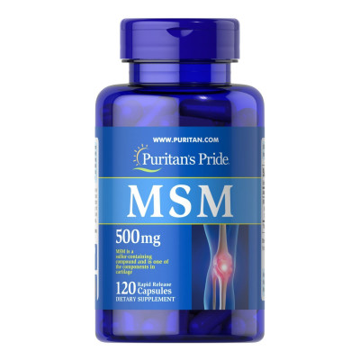 МСМ (метилсульфонілметан), MSM 500mg - 120caps МСМ (метилсульфонілметан), MSM 500mg - 120caps