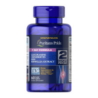 Комплекс для суглобів, 7 Day Formula Joint Soother® Glucosamine Chondroitin MSM & Boswellia - 60 caps