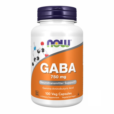Габа, GABA 750mg - 100 vcaps