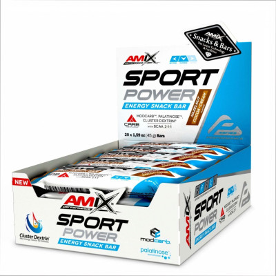 Sport Power Energi Snack Bar - 20x45g Hazelnut Cocoa-Cream