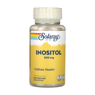 Інозитол, Inositol 500mg - 100 vcaps Інозитол, Inositol 500mg - 100 vcaps