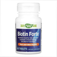 Біотин, Biotin Forte 5 mg - 60 tabs