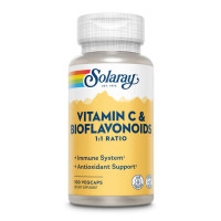 Вітамін С з біофлавоноїдами, Vitamin C & Bioflavonoids 1:1 500mg - 100 vcaps