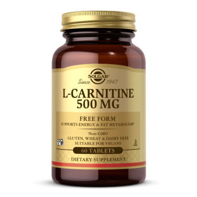 Л-Карнітин, L-Carnitine 500mg - 60 tabs Л-Карнітин, L-Carnitine 500mg - 60 tabs