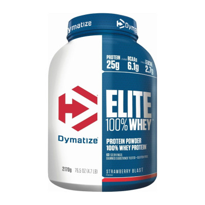 Elite 100% Whey - 2170g Strarwberry Blast