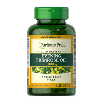 Evening Primrose Oil 1000mg with GLA - 120 softgels Evening Primrose Oil 1000mg with GLA - 120 softgels