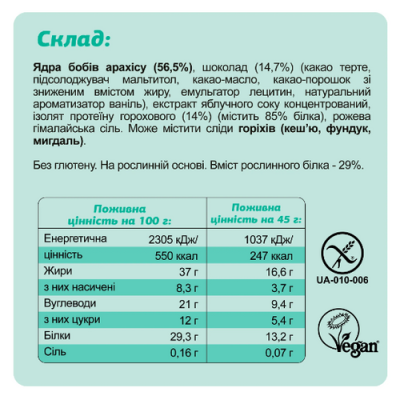 Протеїнові батончики, FIZI Protein Box - 10x45g