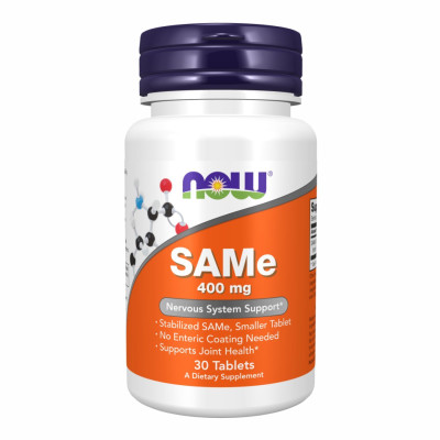 S-аденозилметіонін, SAM-E 400mg - 30 tabs S-аденозилметіонін, SAM-E 400mg - 30 tabs