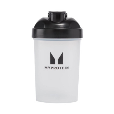 Шейкер, Plastic Shaker - 600ml Clear Black