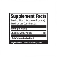 Креатин Моногідрат, Creatine Monohydrate - 120g