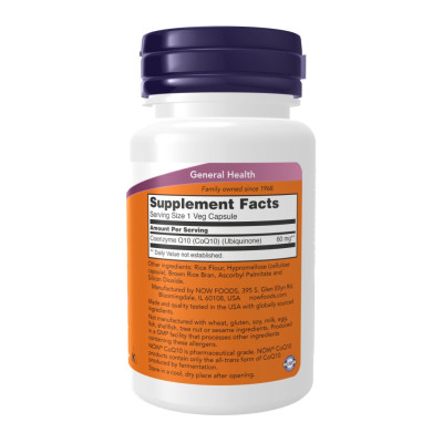 CoQ10 60mg - 180 vcaps