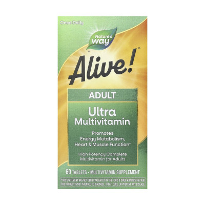 Комплекс мультивітамінів, Adult Ultra Potency Multi - 60 tabs
