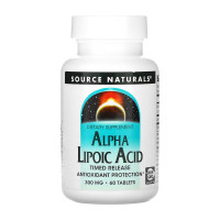 Альфа-ліпоєва кислота, Alpha Lipoic Acid 300mg - 60 tabs